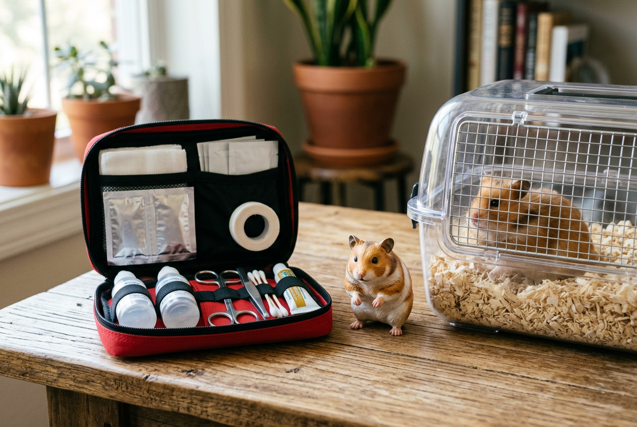 View of Pet First Aid Every Hamster Owner Should Know: The 5-Minute Basics That ...